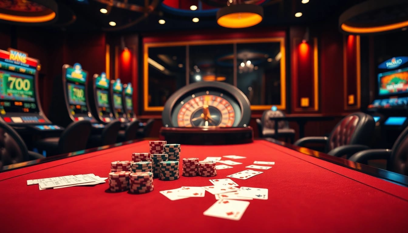Gamble at SV88s.pro with an exciting casino scene featuring poker chips and a roulette wheel.