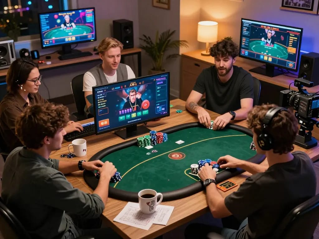 Engaging gameplay on sv66 poker platform featuring players focused on strategic bets in a vibrant online setting.