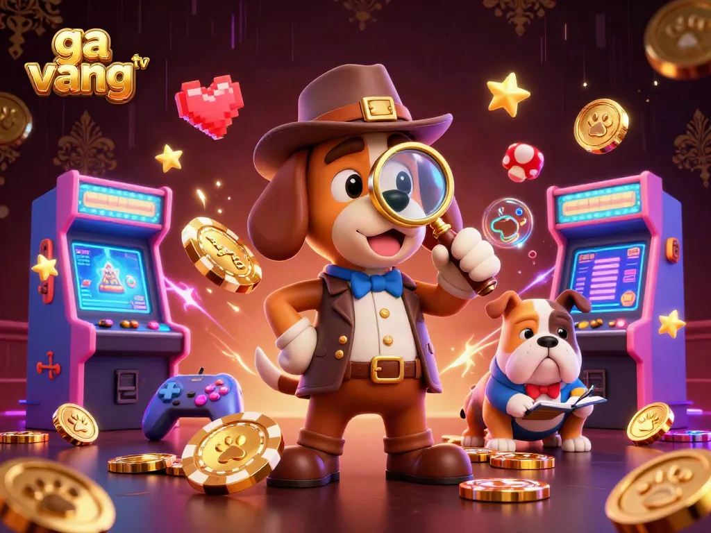 Experience thrilling gaming action as ga vang tv reveals a treasure hunt scene with vibrant casino elements.