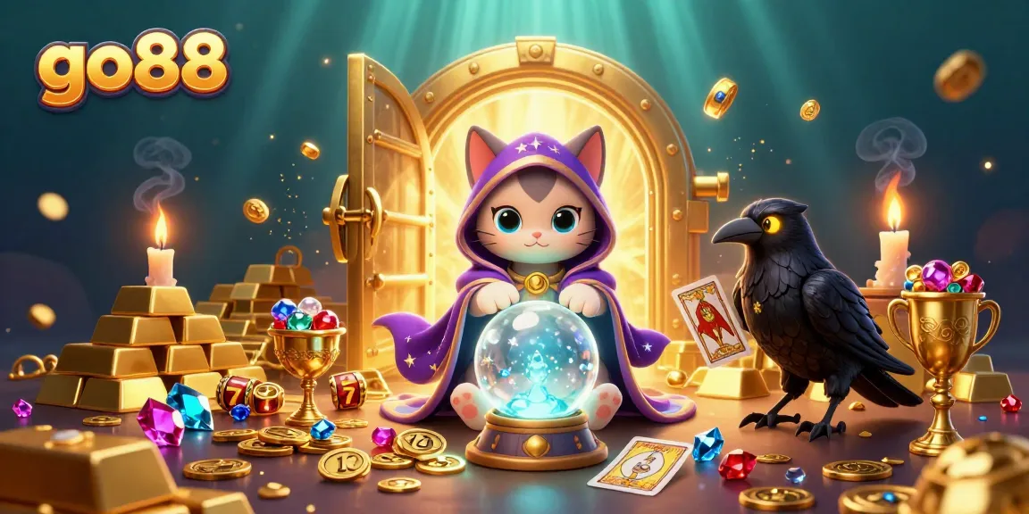 Experience the thrill of go88 slots with vibrant 3D elements and enchanting casino scenery.