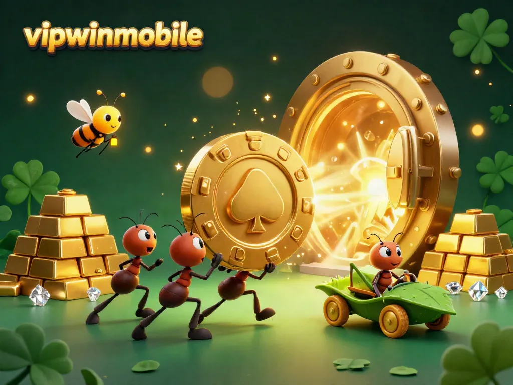Engage in thrilling online gaming adventures with vipwinmobile as you navigate a treasure-filled tunnel.