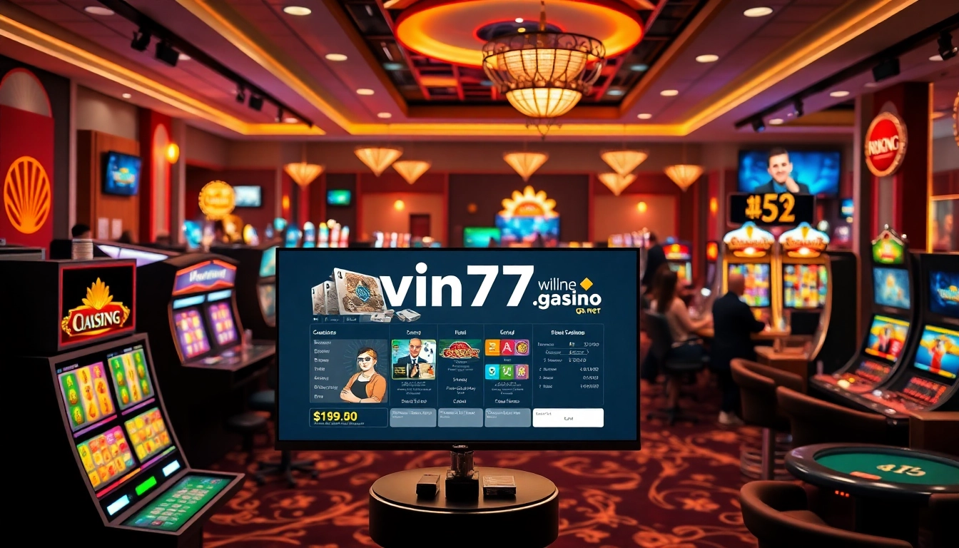 Engaging online casino experience at vin777.gb.net featuring vibrant games and a welcoming atmosphere.